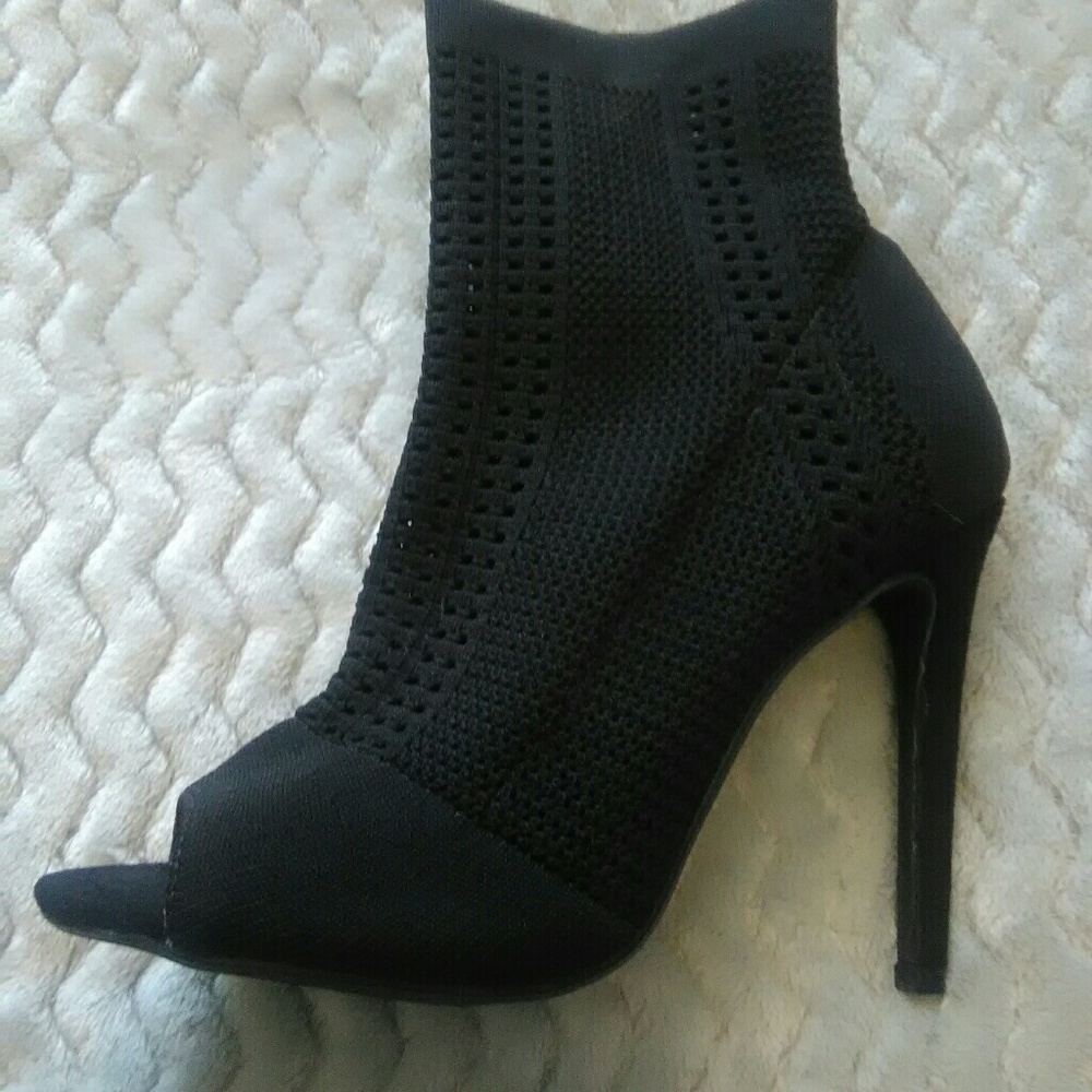 Black booties